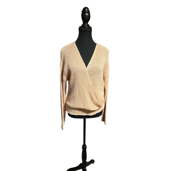 Women's Blush Wrap Sweater - Picture 1 of 3
